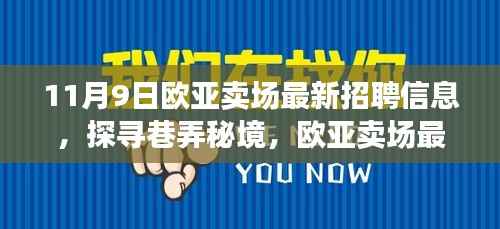 欧亚卖场最新招聘信息揭秘,巷弄秘境中的特色小店招募人才