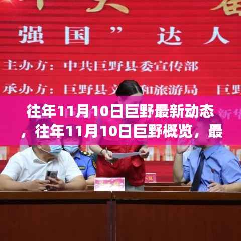 往年11月10日巨野概览,最新动态与发展亮点