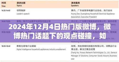 2024年12月4日微博热议现象解析,观点碰撞与公众态度