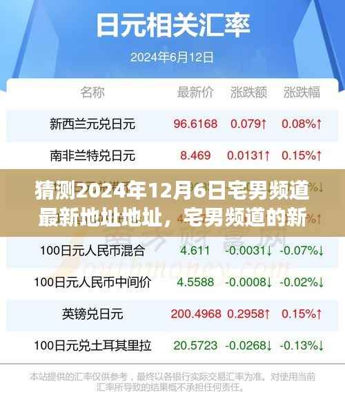 揭秘宅男频道新旅程,预测2024年12月6日神秘新地址约定